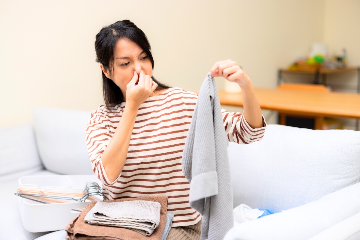 Odore di umido e stantio