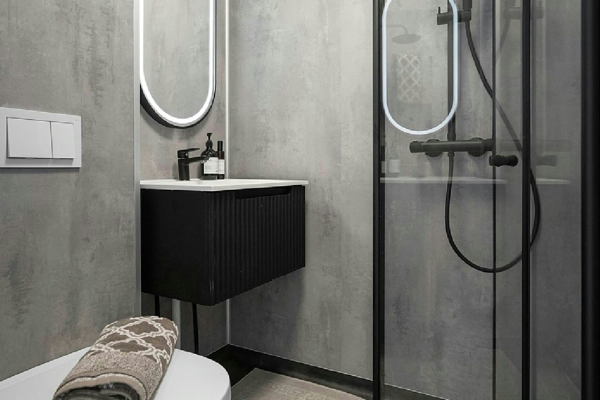 Perché le piastrelle in bagno si posano solo fino a metà parete per design ed efficacia